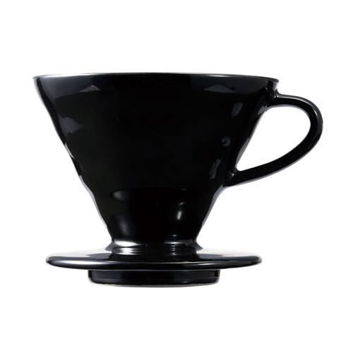 HARIO V60-02 GOUTTEUR EN CÉRAMIQUE NOIR KASUYA