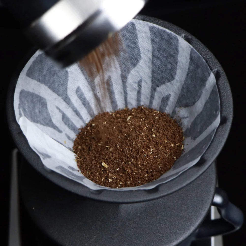 HARIO V60-01 ALPHA Series Dripper Ceramic - MATTE BLACK