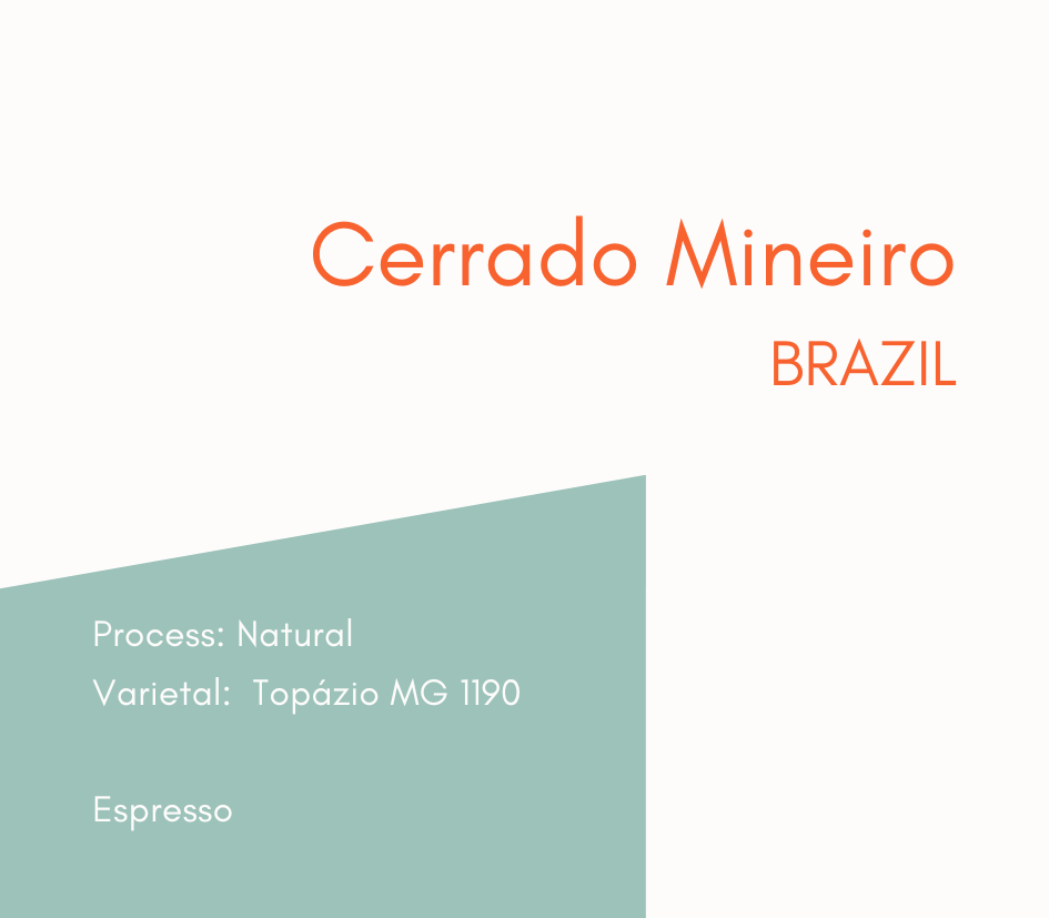 New Coffee - Cerrado Mineiro - 250g/5lb