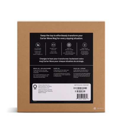 FELLOW Carter 3-in-1 Sip System (16oz/473ml)