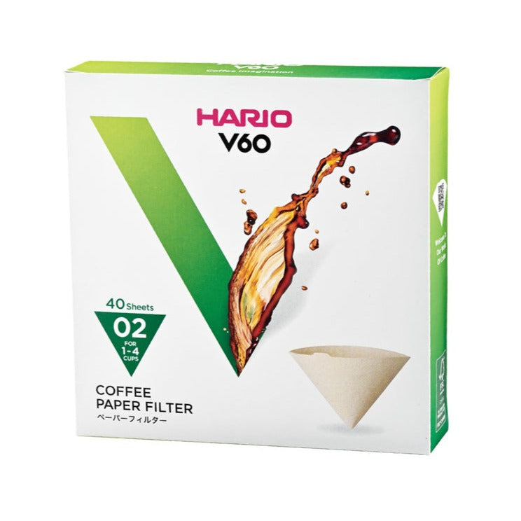 Filtre en papier HARIO V60-02 (paquet de 40)