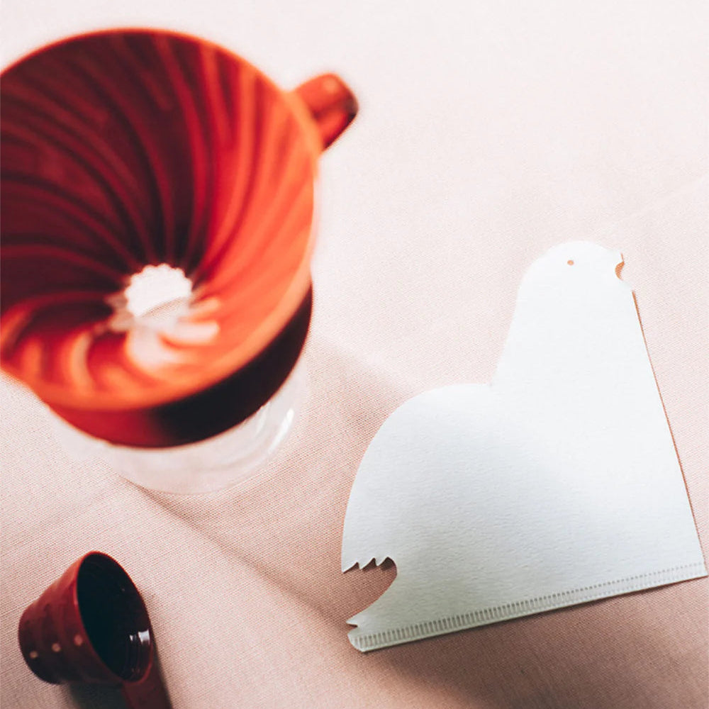 HARIO V60-02 CERAMIC DRIPPER - RED