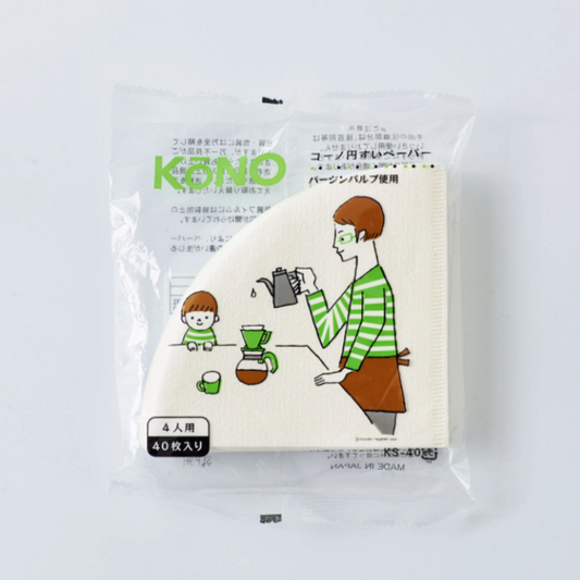 Kono Paper Filter 40 sheets - 4 cups