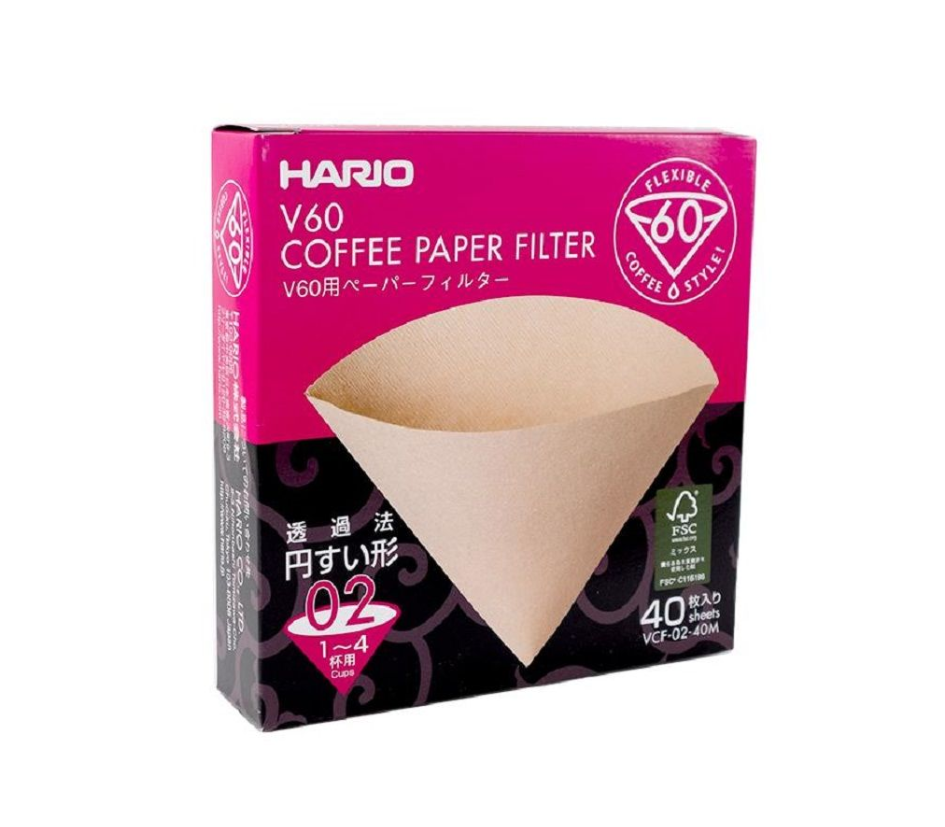 HARIO V60-02 Paper Filter (40 PACK)